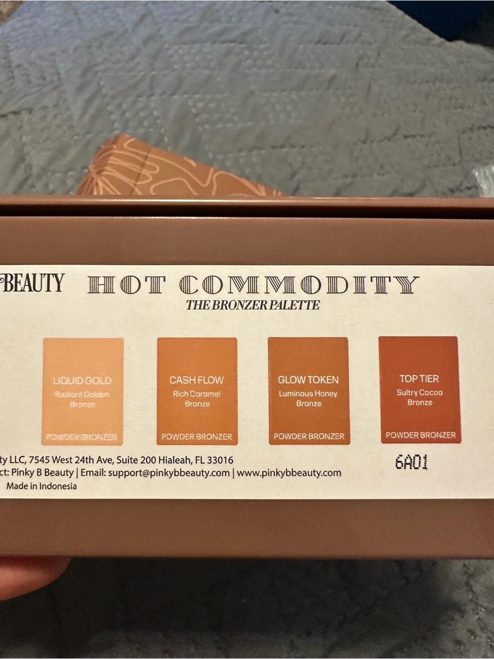 Pinky B Beauty Hot Commodity Bronzer Palette